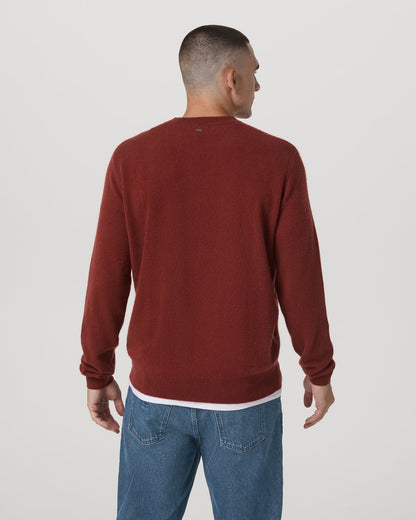 Berik Cashmere Sweater Men's Spiced Apple Sweater | Vuori onsale - US 2471