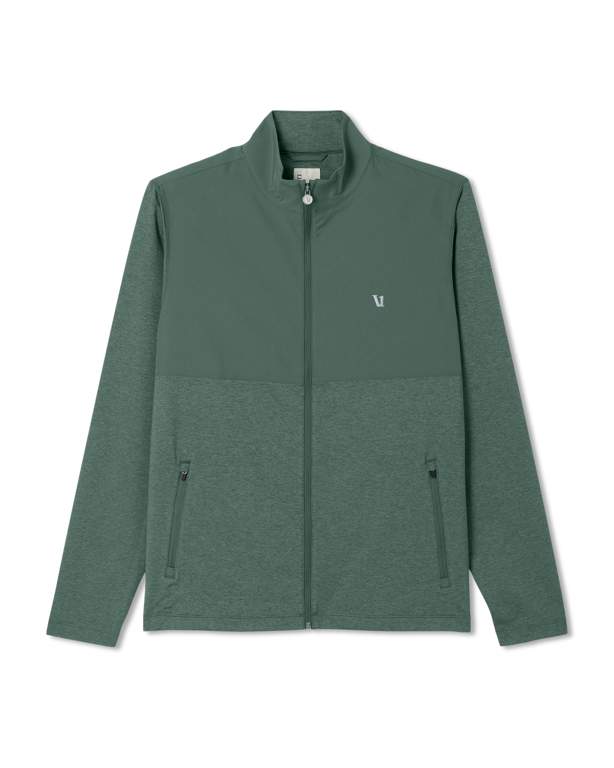 Men's Sunday Element Track Jacket Agate Green Heather | Vuori for sale - US 7729