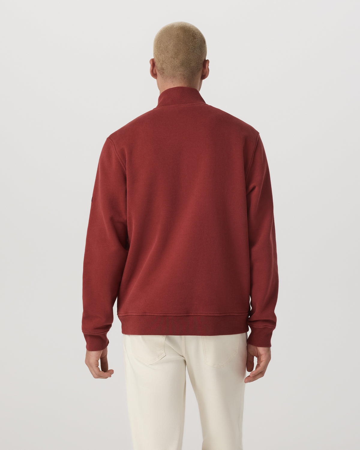 Seaside 1/2 Zip Classic Men's Spiced Apple Pullover | Vuori online - US 5254