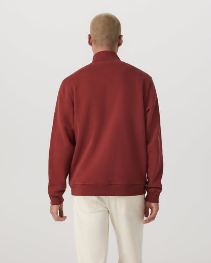 Seaside 1/2 Zip Classic Men's Spiced Apple Pullover | Vuori online - US 5254