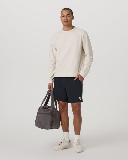 Coronado Crew - Relaxed Fit Men's Ivory Heather Crew | Vuori shop - US 4274
