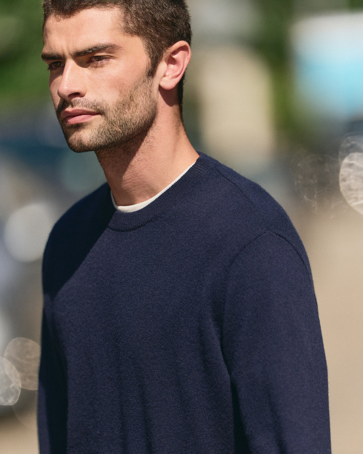 Berik Cashmere Sweater Men's Sweater in Ink | Vuori discount - US 5495