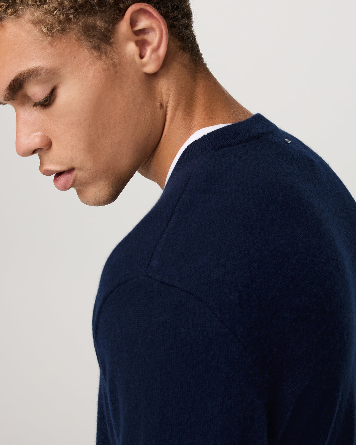 Berik Cashmere Sweater Men's Sweater in Ink | Vuori discount - US 5495