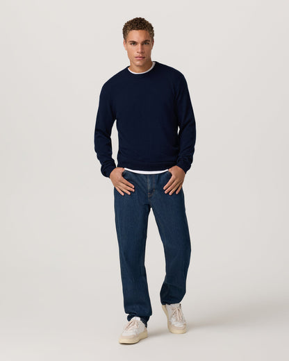 Berik Cashmere Sweater Men's Sweater in Ink | Vuori discount - US 5495