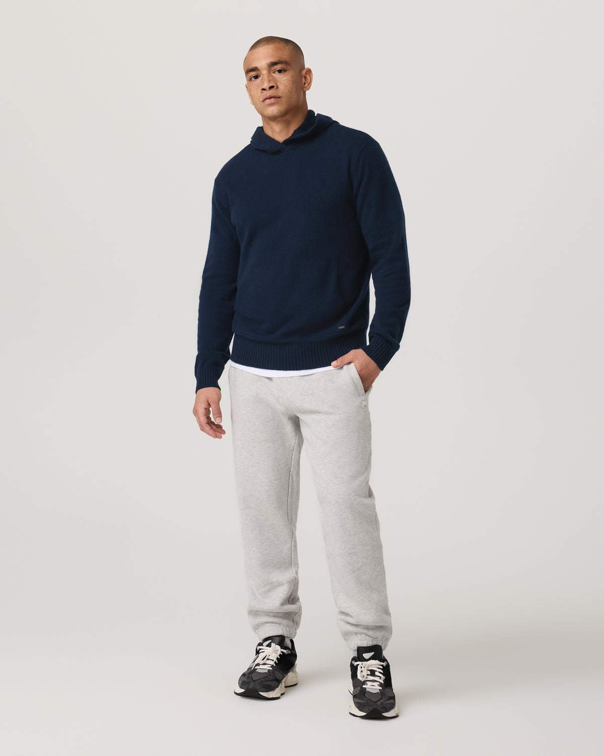 Berik Cashmere Hoodie Men's Hoodie in Ink | Vuori outlet - US 8924