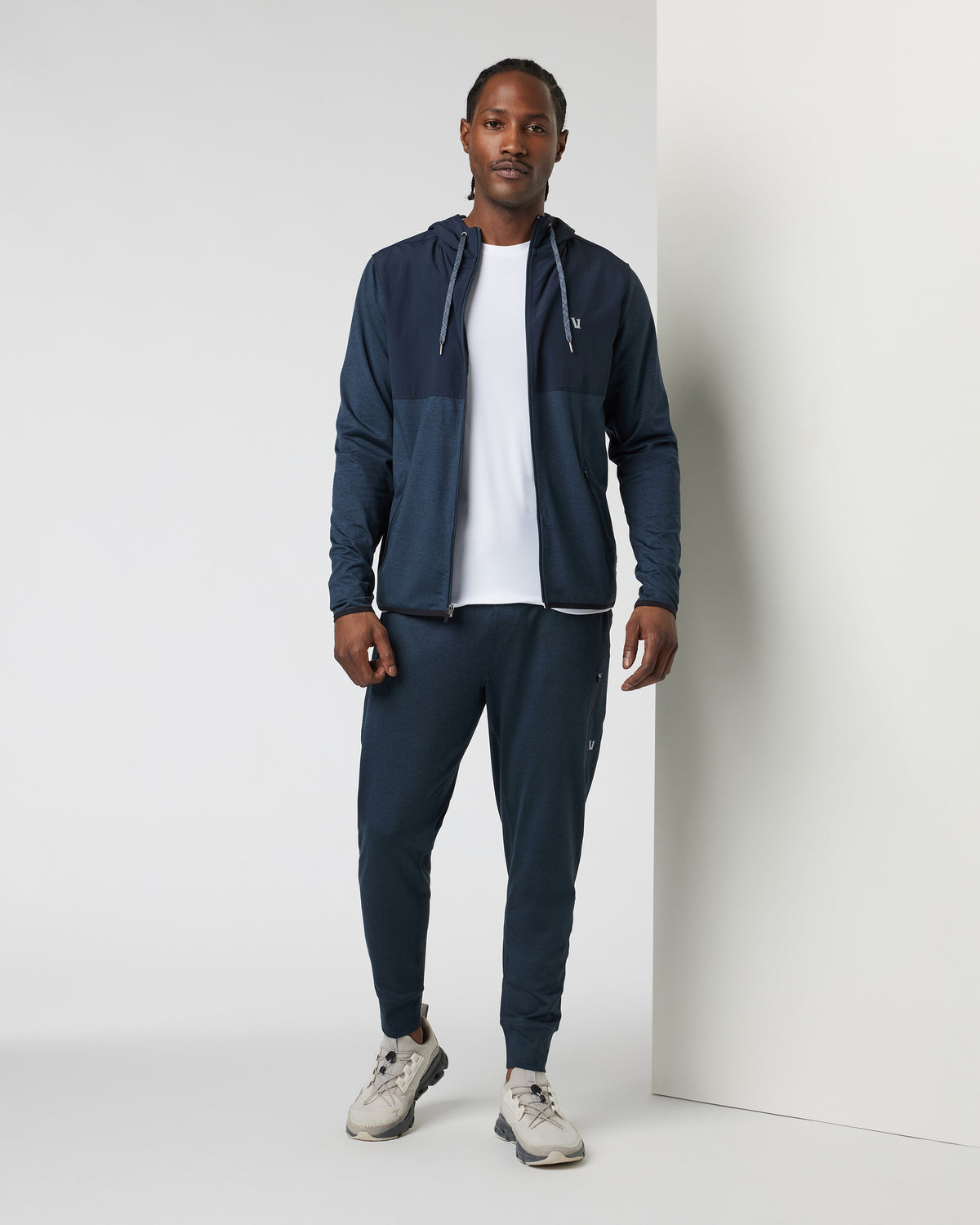 Sunday Element Jacket Men's Ink Blue Running Jacket | Vuori sale - US 3419