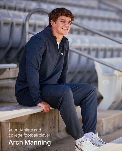Sunday Element Half Zip Ink Heather | Vuori onsale - US 4141