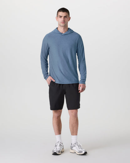 Strato Tech Hoodie Men's Pool Blue Workout Hoodie | Vuori for sale - US 2673
