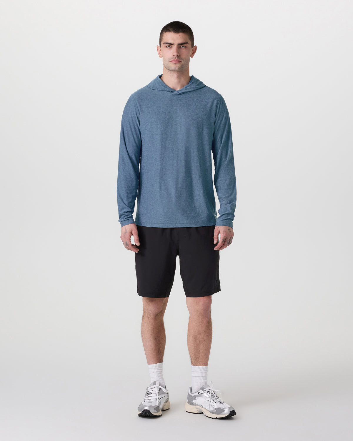 Strato Tech Hoodie Men's Pool Blue Workout Hoodie | Vuori for sale - US 2673