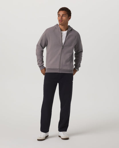 Seaside Full Zip 2.0 Men's Cavern Grey Full Zip Hoodie | Vuori outlet - US 2367