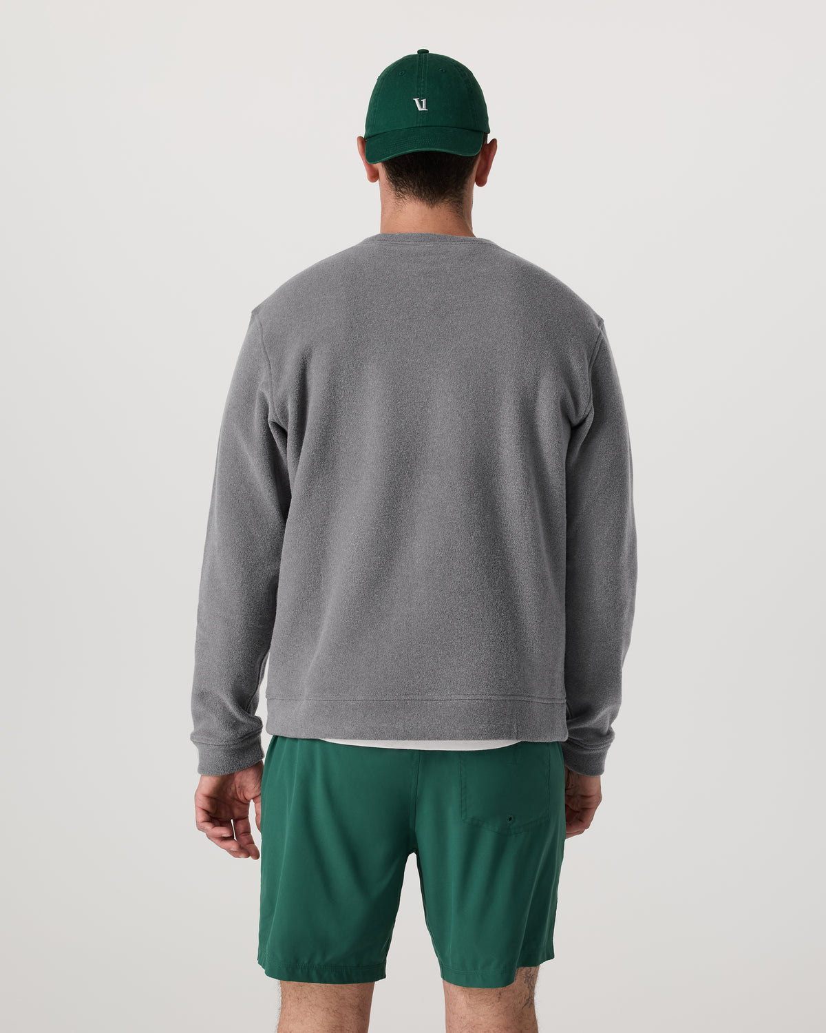 Beach Fleece Crew Men's Pinecone Heather Crewneck | Vuori shop - US 9309