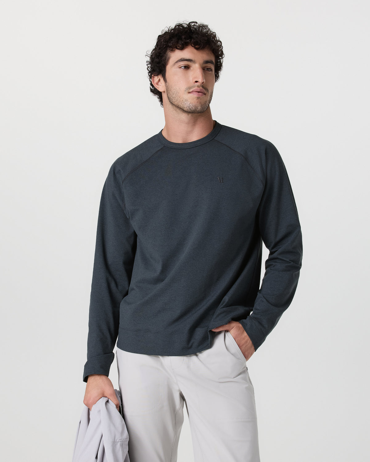 Coronado Crew Midnight Heather | Vuori sale - US 6278