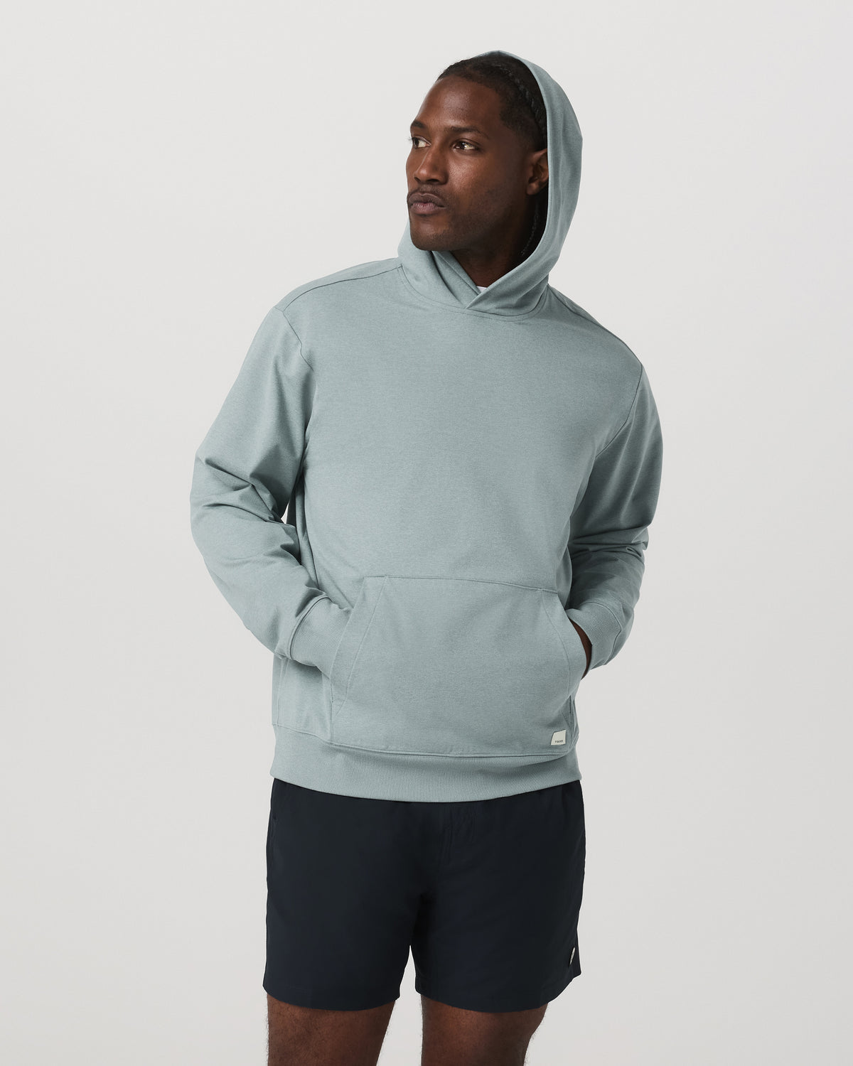 Men's Coronado Pullover Hoodie 2.0 Misty Blue Heather | Vuori for sale - US 8591