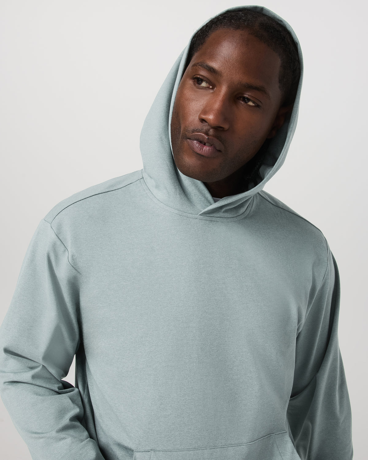 Men's Coronado Pullover Hoodie 2.0 Misty Blue Heather | Vuori for sale - US 8591