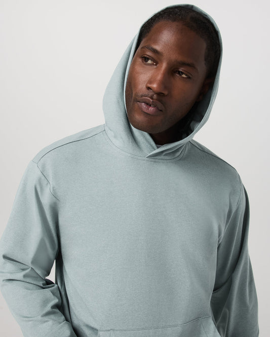Men's Coronado Pullover Hoodie 2.0 Misty Blue Heather | Vuori for sale - US 8591