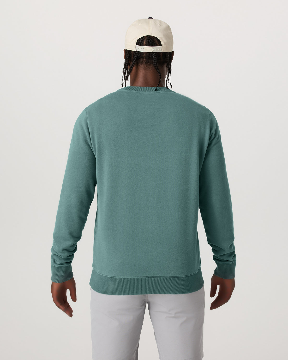 Cypress Logo Crew Men's Bluegrass Sweatshirt | Vuori online - US 3005