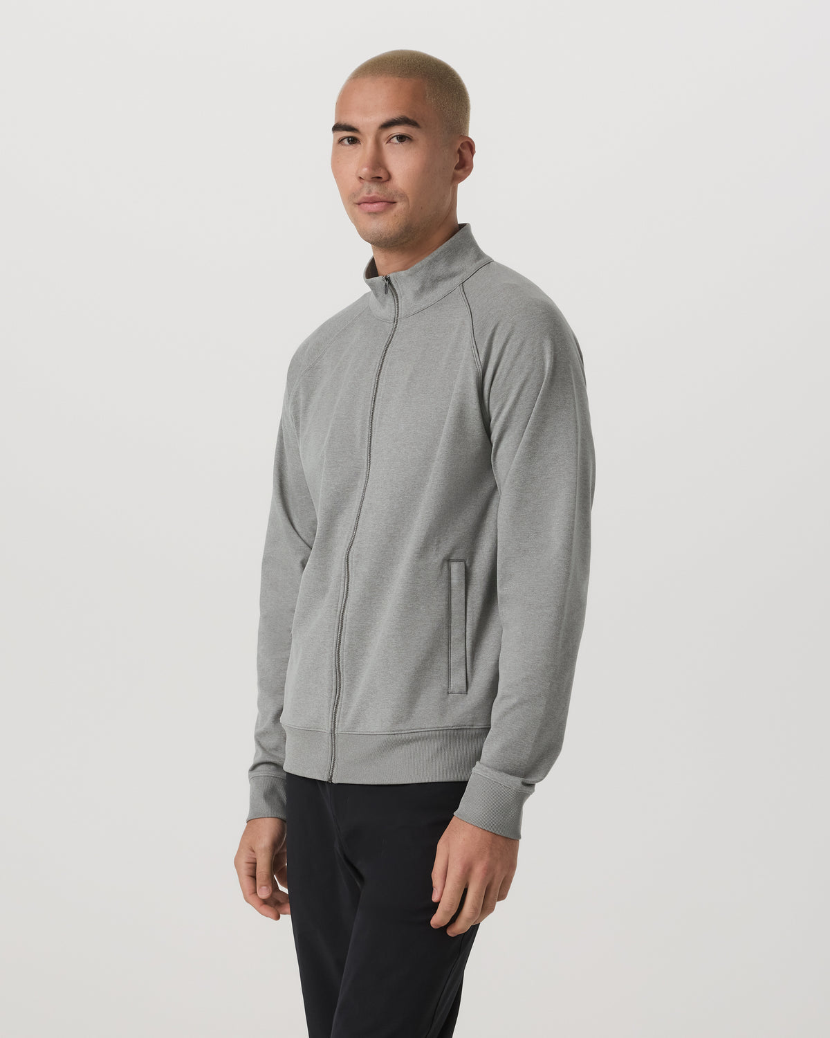 Coronado Novelty Full Zip Men's Driftwood Heather Jacket | Vuori discount - US 2175