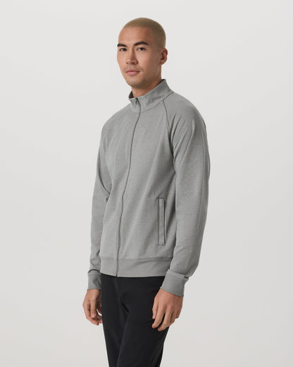 Coronado Novelty Full Zip Men's Driftwood Heather Jacket | Vuori discount - US 2175