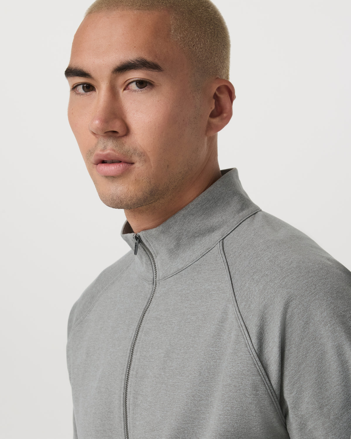 Coronado Novelty Full Zip Men's Driftwood Heather Jacket | Vuori discount - US 2175