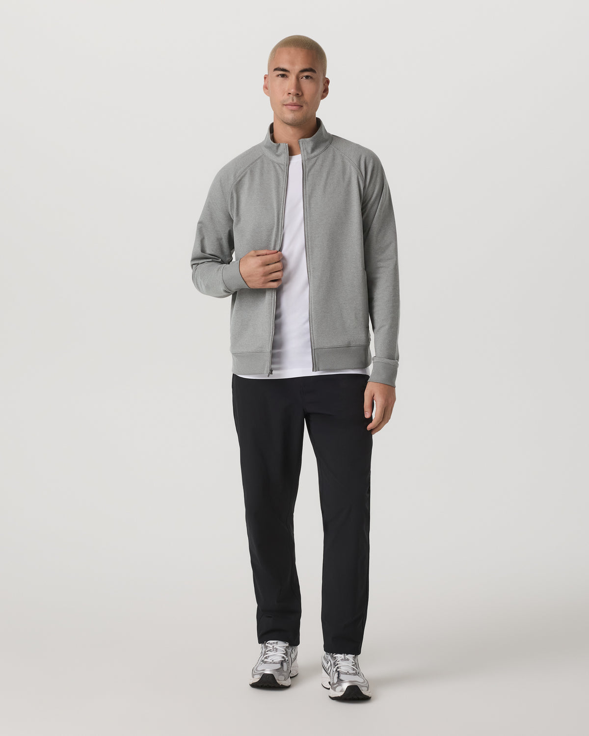 Coronado Novelty Full Zip Men's Driftwood Heather Jacket | Vuori discount - US 2175