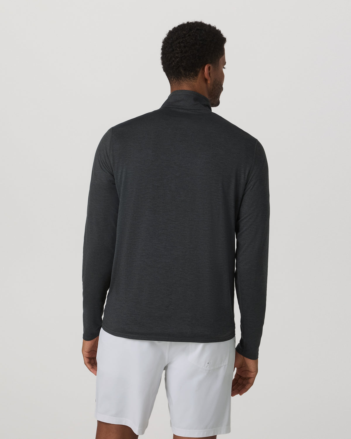 Ease Performance Half Zip 2.0 Charcoal Heather | Vuori outlet - US 8791