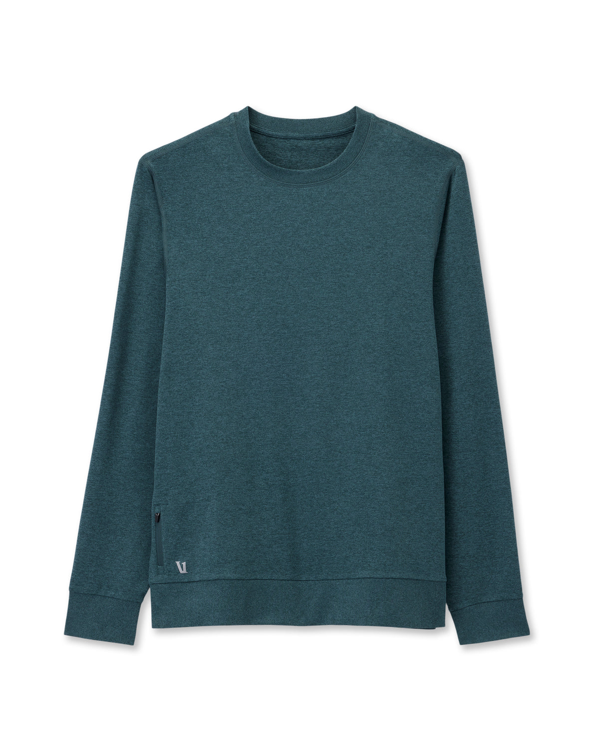 Ponto Performance Crew Deep Sea Heather Pullover | Vuori shop - US 3502