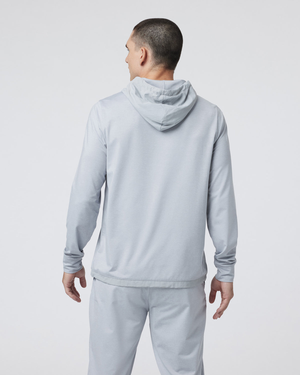 Sunday Element Hoodie Men's Platinum White Hoodie | Vuori sale - US 6500