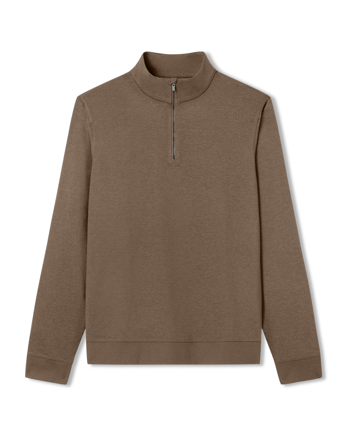 Coronado 1/2 Zip Men's Espresso Heather Pullover | Vuori onsale - US 1717