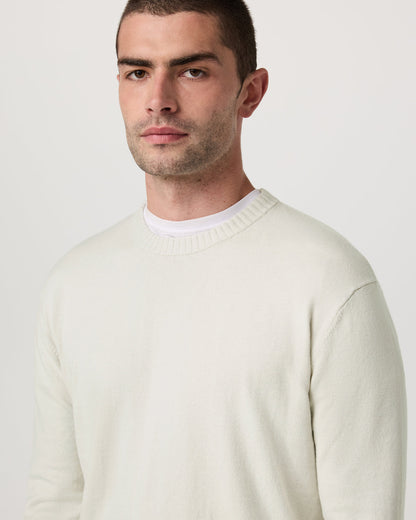 Fluent Sweater Men's Winter Grey Cashmere Sweater | Vuori for sale - US 8304