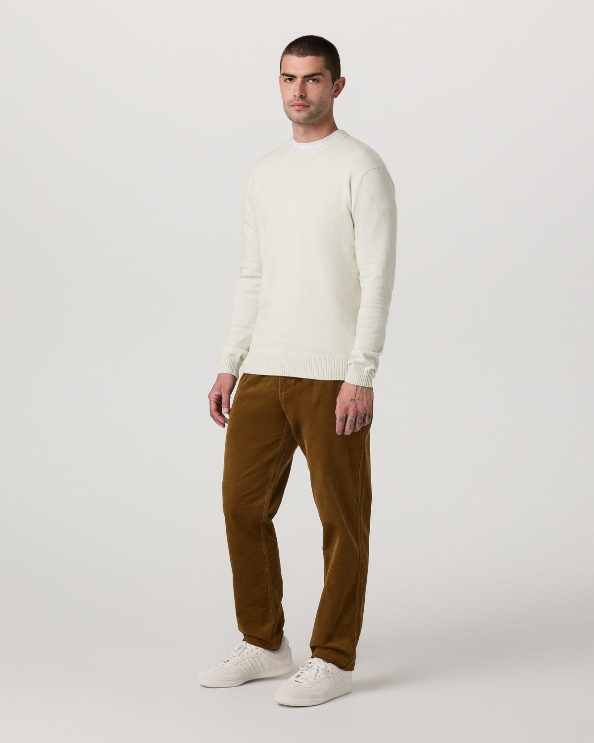 Fluent Sweater Men's Winter Grey Cashmere Sweater | Vuori for sale - US 8304