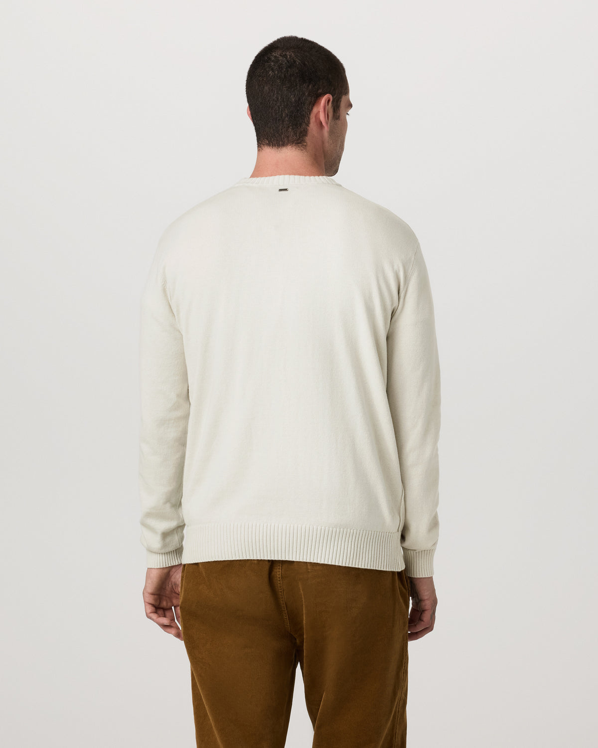 Fluent Sweater Men's Winter Grey Cashmere Sweater | Vuori for sale - US 8304