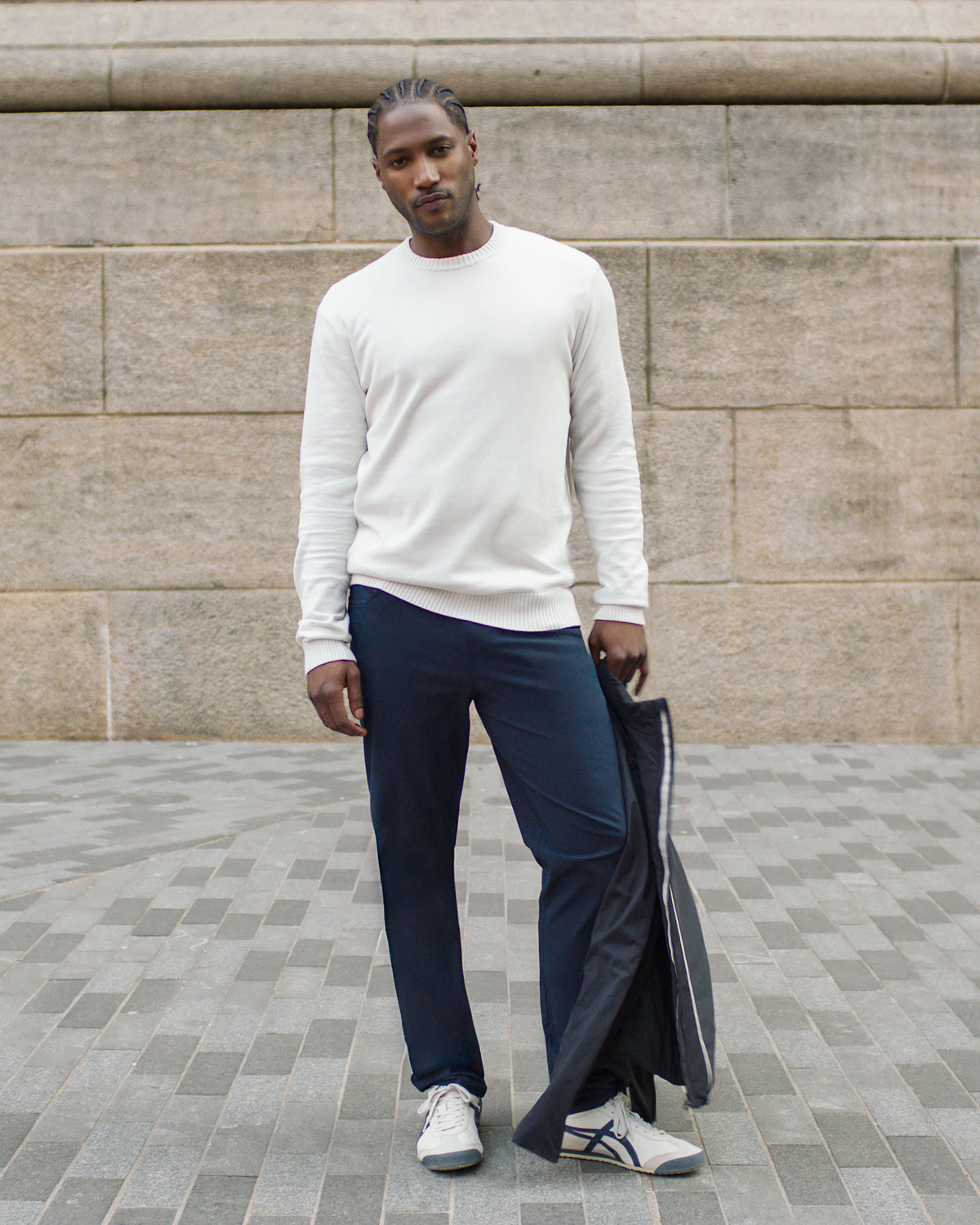 Fluent Sweater Men's Winter Grey Cashmere Sweater | Vuori for sale - US 8304