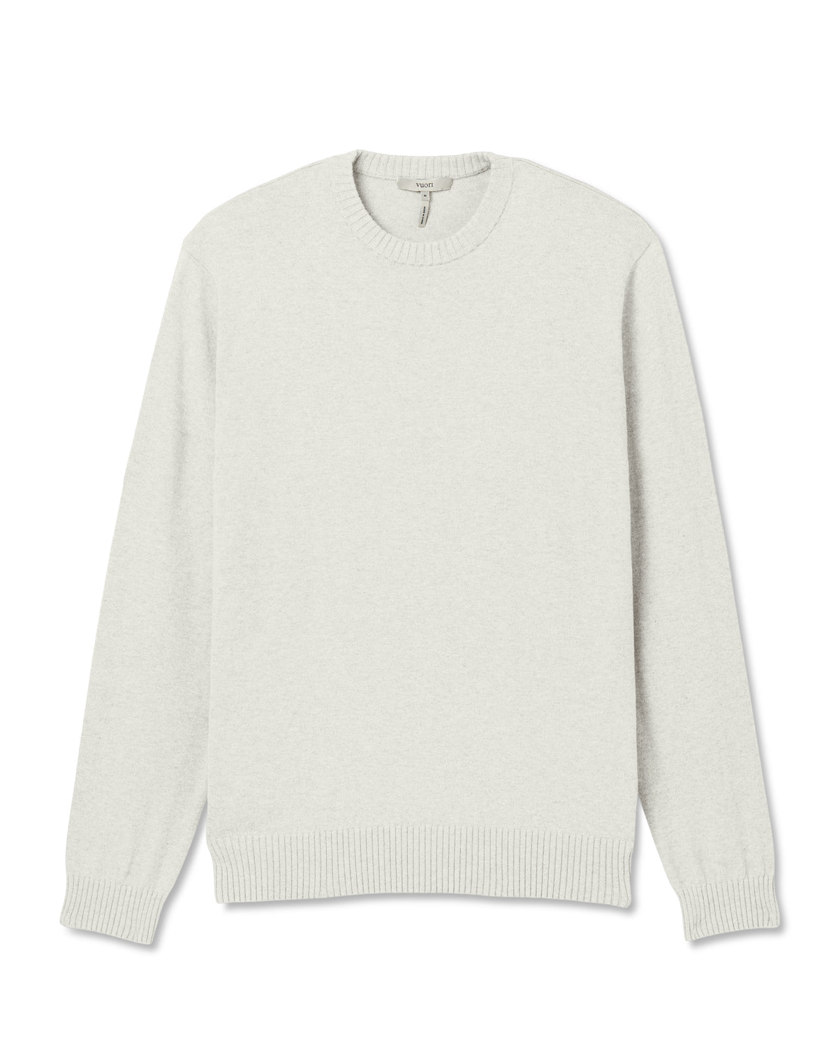 Fluent Sweater Men's Winter Grey Cashmere Sweater | Vuori for sale - US 8304