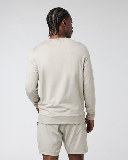 Ponto Performance Crew Dark Salt Heather Pullover | Vuori online - US 8866