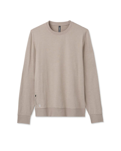 Ponto Performance Crew Dark Salt Heather Pullover | Vuori online - US 8866