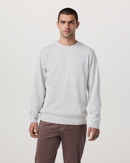 Jeffreys Crew 2.0 Men's Winter Grey Heather Pullover | Vuori discount - US 3188