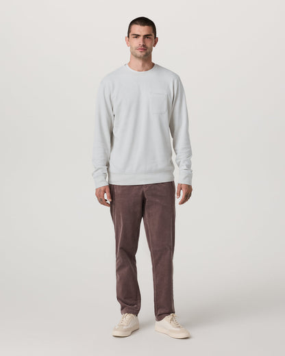 Jeffreys Crew 2.0 Men's Winter Grey Heather Pullover | Vuori discount - US 3188