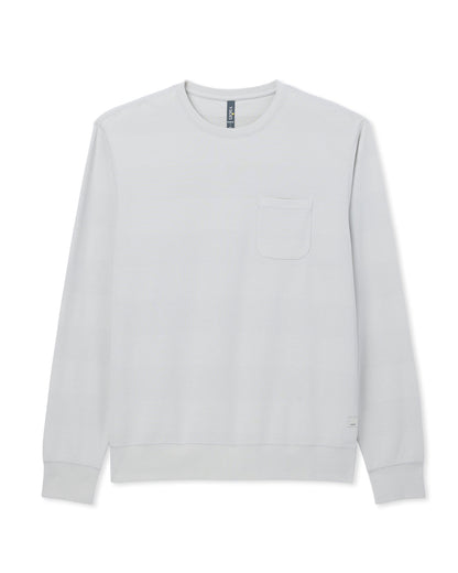 Jeffreys Crew 2.0 Men's Winter Grey Heather Pullover | Vuori discount - US 3188