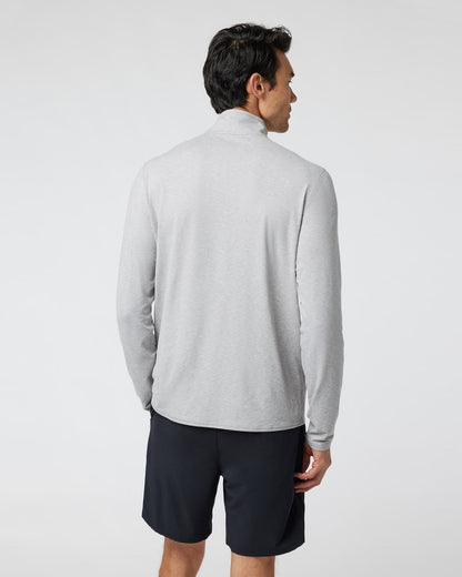 Ease Performance Half Zip 2.0 Light Heather Grey | Vuori shop - US 9422