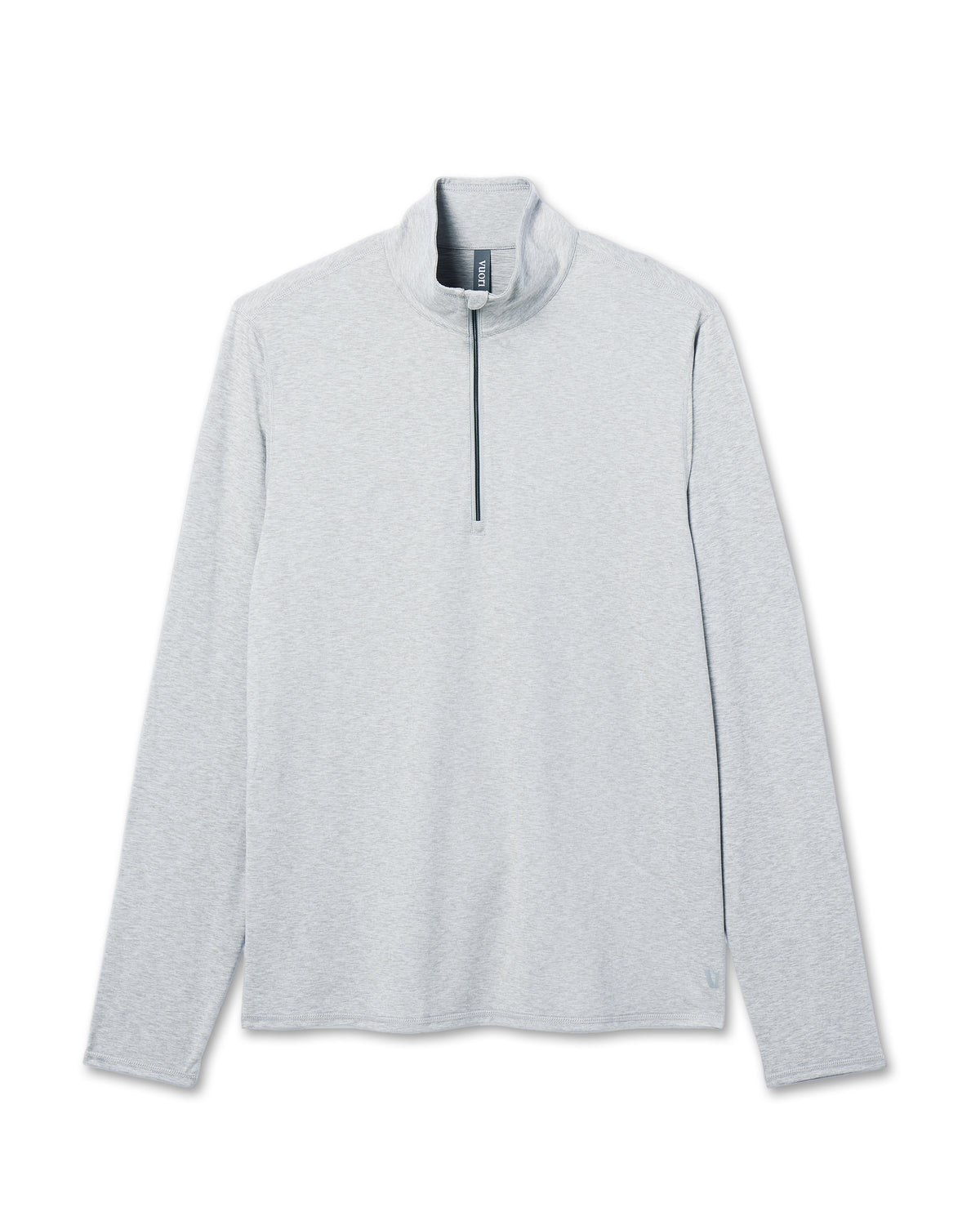 Ease Performance Half Zip 2.0 Light Heather Grey | Vuori shop - US 9422