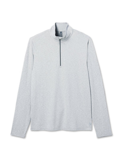 Ease Performance Half Zip 2.0 Light Heather Grey | Vuori shop - US 9422