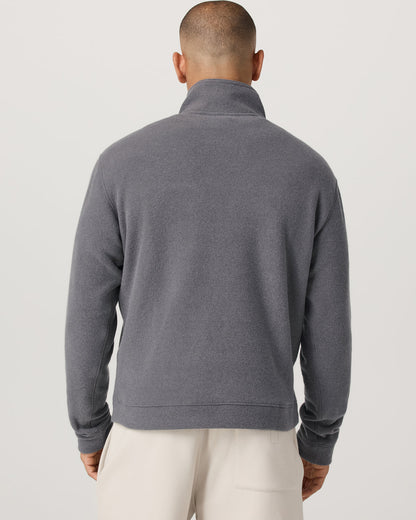 Beach Fleece 1/2 Zip - Relaxed Pinecone Heather Pullover | Vuori outlet - US 9153