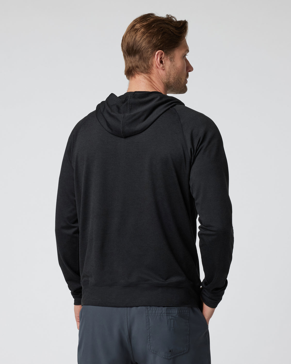Ponto Performance Half Zip Hoodie Men's Black Half Zip | Vuori shop - US 7183