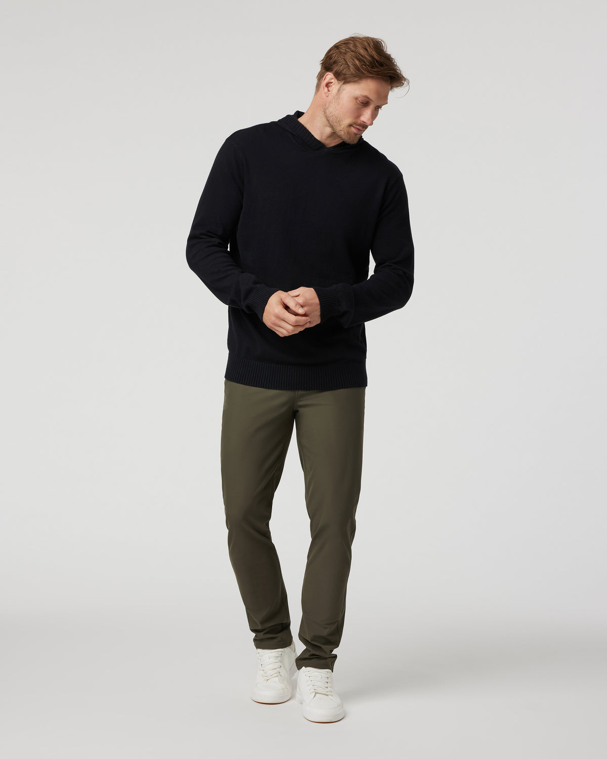 Fluent Sweater Hoodie Black Cotton Cashmere Hoodie | Vuori sale - US 4589