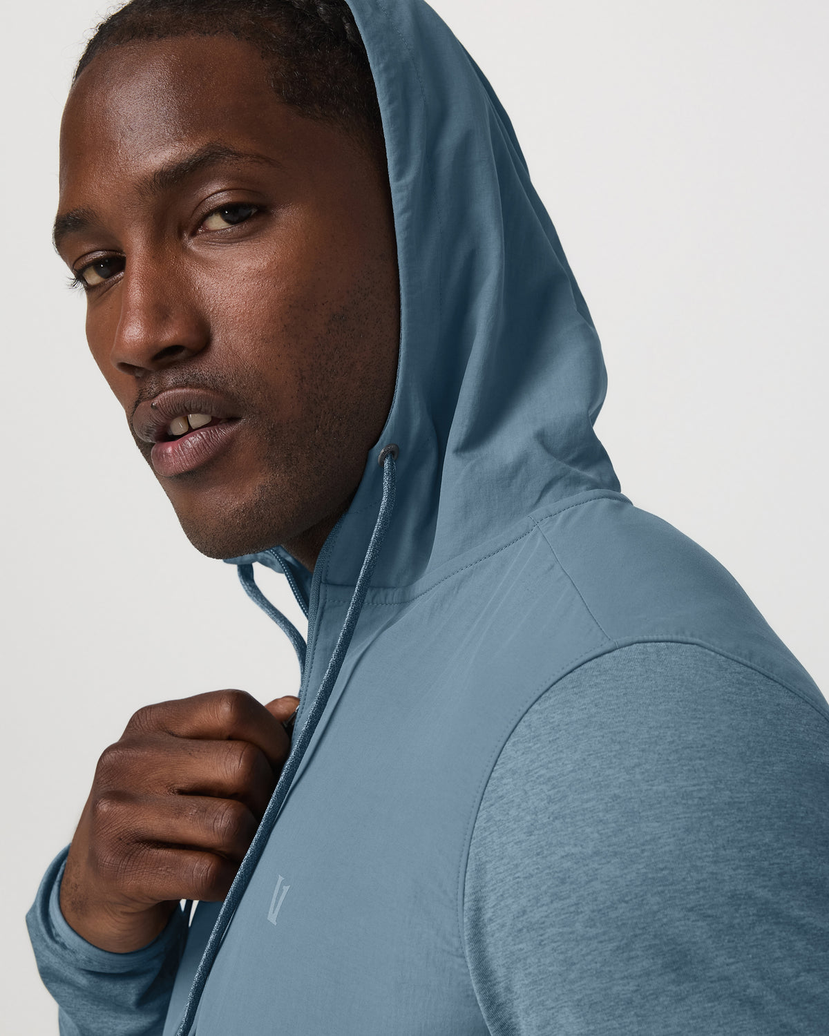 Sunday Element Jacket Men's Smoke Blue Heather Jacket | Vuori onsale - US 9683