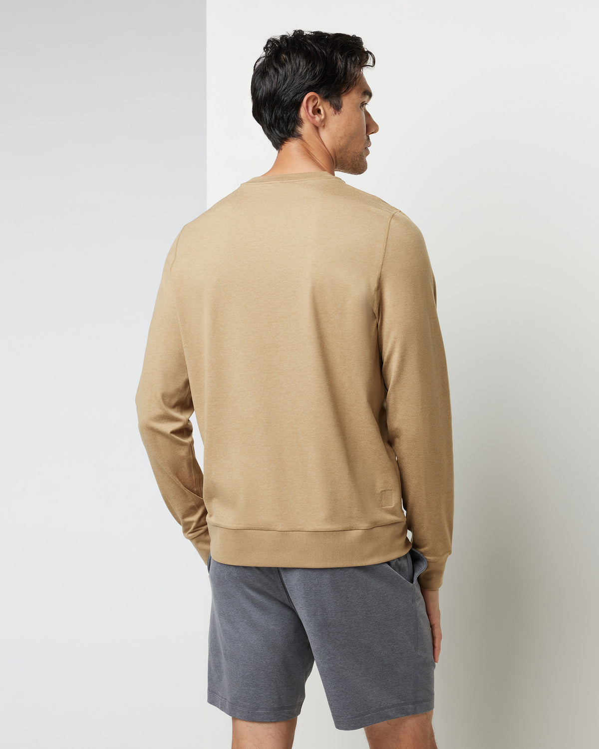 Ponto Performance Crew Sungold Heather Pullover | Vuori for sale - US 8762