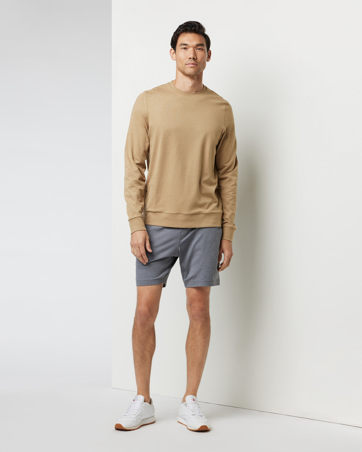 Ponto Performance Crew Sungold Heather Pullover | Vuori for sale - US 8762