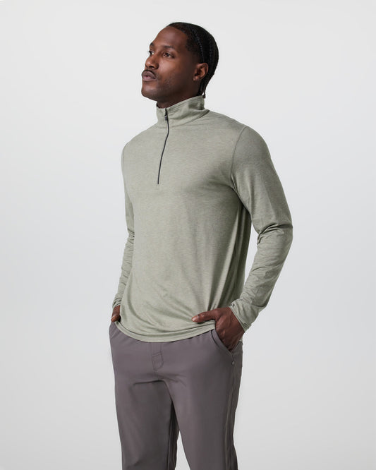 Ease Performance Half Zip 2.0 Laurel Heather | Vuori online - US 9869