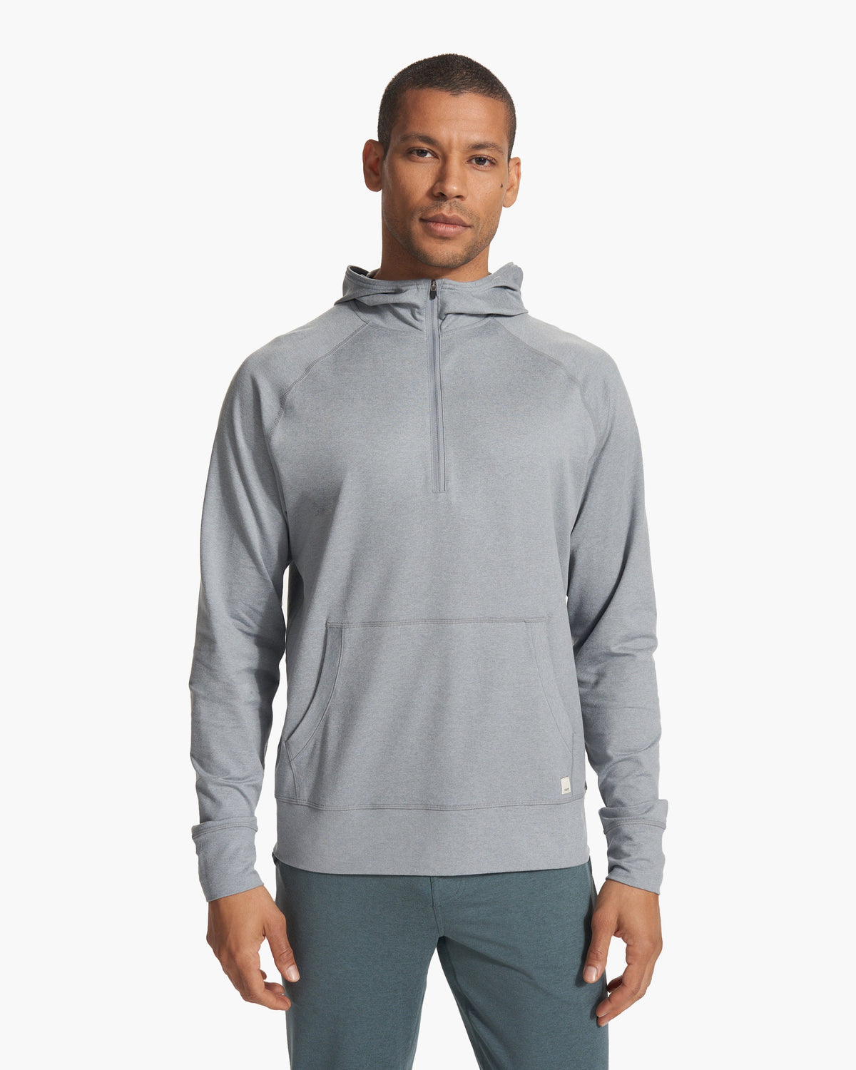 Ponto Performance Half Zip Hoodie Steel Heather | Vuori for sale - US 2662