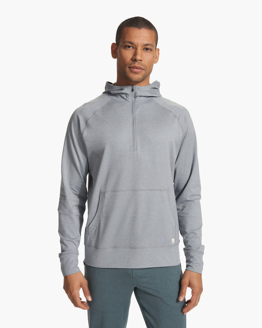 Ponto Performance Half Zip Hoodie Steel Heather | Vuori for sale - US 2662